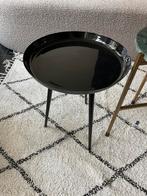 Bijzettafel, Huis en Inrichting, Tafels | Bijzettafels, Ophalen, Minder dan 55 cm, Rond, Zo goed als nieuw