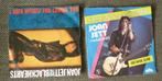 2x Singletjes 45 toeren van JOAN JETT the RUNAWAYS, Rock en Metal, Ophalen of Verzenden, 7 inch, Single