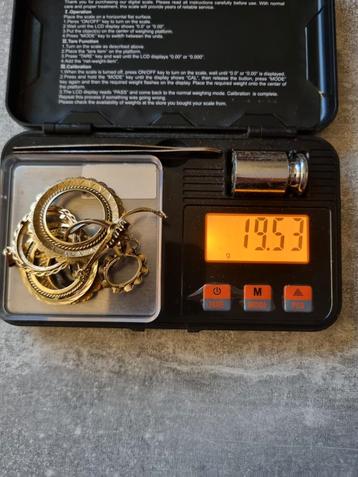 14K (585) Sloopgoud 19.53 gram - Ruilen mogelijk beschikbaar voor biedingen