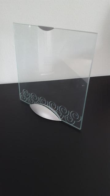 luxe fotolijst - glasplaatjes in metalen houder beschikbaar voor biedingen