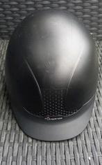 Fouganza 51-53 zwarte Safety paardrijcap zwart, Dames, Ophalen of Verzenden, Zo goed als nieuw, Recreatie