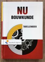 9789001876326 – Bouwkunde Tabellenboek, Zo goed als nieuw, A.H.L.G. Bone, Beta, HBO
