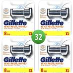 Gillette Skinguard Sensitive scheermesjes 32 stuks, Ophalen, Nieuw, Gehele gezicht