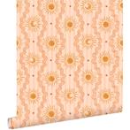 Esta behang zon/maan/konijntjes, Ophalen of Verzenden, Nieuw, Wanddecoratie