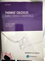 Leerboek Thomas’ Calculus, Ophalen of Verzenden, Zo goed als nieuw