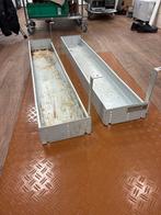 2x Materiaalbakken voor bedrijfswageninrichting, Ophalen, Gebruikt