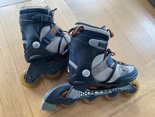 Merlin K2 verstelbare inline skates maat 32 - 37 skeelers, Sport en Fitness, Skeelers, Gebruikt, Inline skates 4 wielen, K2, Kinderen