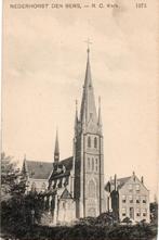 Nederhorst den Berg, R.K. Kerk met Pastorie. 4406, Verzamelen, Ansichtkaarten | Nederland, Verzenden, Voor 1920, Ongelopen, Noord-Holland