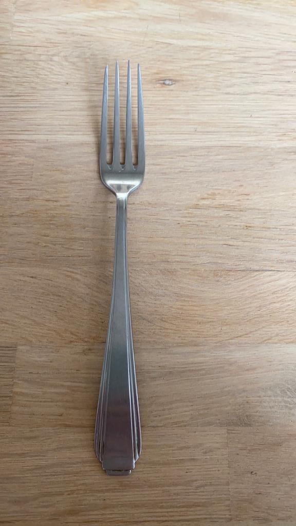 Sola ANMB 1939 vork 20,5cm lang art deco design, Antiek en Kunst, Antiek | Bestek, Ophalen of Verzenden