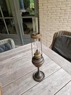 Antieke, Art Deco,  olielamp, Antiek en Kunst, Antiek | Lampen, Ophalen of Verzenden