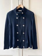 Witteveen vest katoen/acryl donkerblauw, maat XL/42, Ophalen of Verzenden, Zo goed als nieuw, Maat 42/44 (L), Blauw