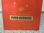 Piper-heidsieck champagne blik koeler en theelichthouder., Verzamelen, Merken en Reclamevoorwerpen, Gebruiksvoorwerp, Ophalen of Verzenden