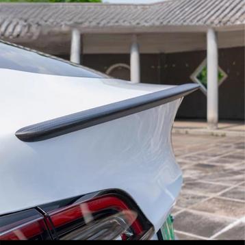 TESLA Model 3 Model Y Model S Carbon Fiber Spoiler beschikbaar voor biedingen
