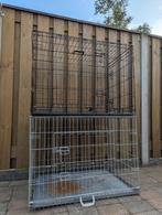 2 x stevige stalen honden bench, Ophalen of Verzenden, Zo goed als nieuw