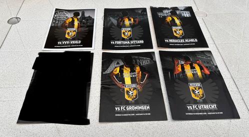 5 Vitesse Wedstrijdboekjes 2018/2019, Verzamelen, Sportartikelen en Voetbal, Zo goed als nieuw, Boek of Tijdschrift, Vitesse, Ophalen of Verzenden