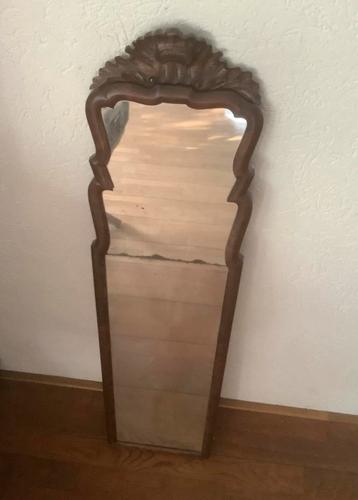 Soester Spiegel, kroon, hout, antiek, kroon, origineel, glas beschikbaar voor biedingen