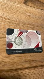 Coincard Wilhelmina zilveren kwartje, Zilver, 25 cent, Ophalen of Verzenden, Koningin Wilhelmina