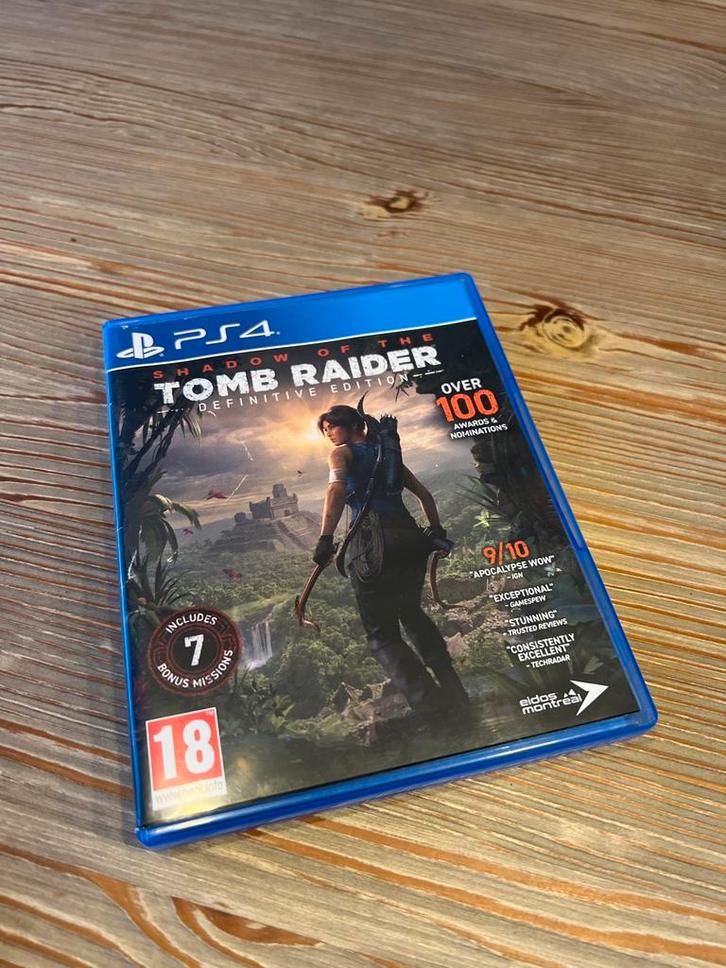 Tomb Raider PS4, Spelcomputers en Games, Spelcomputers | Sony PlayStation 4, Gebruikt, Ophalen of Verzenden