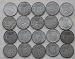 Partij van 20 stuks zilveren 1 Gulden Juliana, Postzegels en Munten, Munten | Nederland, Setje, Zilver, 1 gulden, Koningin Juliana