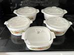 Schalen/pannenset van corning ware, Ophalen, Gebruikt