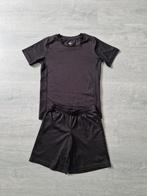 Zwart gym/sport setje van Dutchy maat 140., Dutchy, Jongen of Meisje, Sport- of Zwemkleding, Ophalen of Verzenden