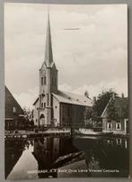 Hoogmade RK kerk, onze lieve vrouwen geboorte, Verzamelen, Ansichtkaarten | Nederland, Ophalen of Verzenden, Ongelopen, Zuid-Holland