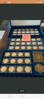 vorstenhuis verguld zeldzame complete collectie kavel 205, Overige waardes, Koningin Wilhelmina, Goud, Verzenden