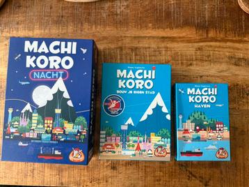 Machi Koro & uitbreiding Haven & uitbreiding Nacht beschikbaar voor biedingen