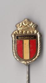 Dordrecht emaille stadswapen speldje, Verzamelen, Speldjes, Pins en Buttons, Gebruikt, Niet vindbaar, Niet vindbaar, Speldje of Pin