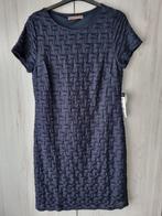 BETTY BARCLAY dblauwe jurk met golvend reliëf mt 40 NIEUW, Maat 38/40 (M), Blauw, Betty Barclay, Nieuw