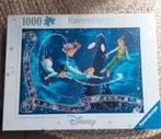 🌞 Ravensburger Disney Peter Pan puzzle 1000 stukjes zgan, Ophalen of Verzenden, Peter Pan of Pinokkio, Zo goed als nieuw, Overige typen