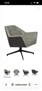 Zuiver fauteuils in grijstinten!, Huis en Inrichting, Ophalen, Gebruikt, 75 tot 100 cm, Metaal