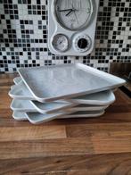 6 stuks witte vierkante diner borden 26 x 26 van Nuvole, Ophalen, Zo goed als nieuw, Overige stijlen, Bord(en)