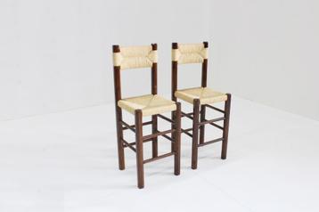 Set Vintage Italiaanse houten bar krukken beschikbaar voor biedingen