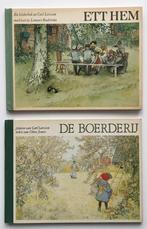 Twee boeken platen van Carl Larsson, Gelezen, Ophalen of Verzenden