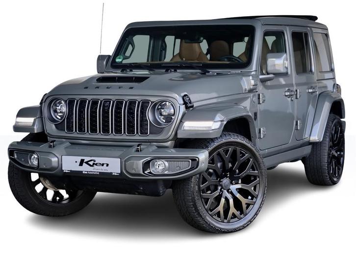 Jeep Wrangler Brute Richmond 4xe 380 Sky View | Electric Tre, Auto's, Jeep, Bedrijf, Te koop, Wrangler, 4x4, ABS, Achteruitrijcamera