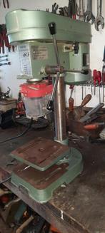 Tafel werkbank kolomboor machine, Doe-het-zelf en Verbouw, Gereedschap | Boormachines, Ophalen, Gebruikt, Kolomboormachine