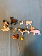 Schleich dieren set - boerderij en bos, Ophalen of Verzenden, Gebruikt