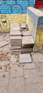 Stoeptegels 30x30, Tuin en Terras, Ophalen, Gebruikt, Beton, Terrastegels