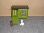Lundby konijnenhok met 2 konijntjes, Ophalen of Verzenden, Gebruikt