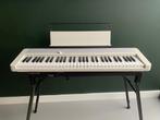 Casio CT-S1 WE Casiotone keyboard wit met stagg standaard, Ophalen, Casio, 61 toetsen, Zo goed als nieuw