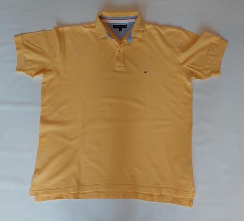 Nog nette gele polo korte mouw Tommy Hilfinger mt XL/XG €15, Kleding | Heren, Polo's, Gedragen, Maat 56/58 (XL), Geel, Ophalen of Verzenden