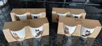 8 nieuwe koffiemokjes kopjes Francien, Huis en Inrichting, Ophalen of Verzenden, Nieuw, Overige stijlen