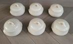 Keramische soepkommen met deksel  / 6 stuks – ZGAN, Huis en Inrichting, Keramiek, Ophalen of Verzenden, Zo goed als nieuw, Overige stijlen