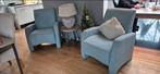 Twee zeegroene fauteuils, Huis en Inrichting, Complete inboedels, Ophalen