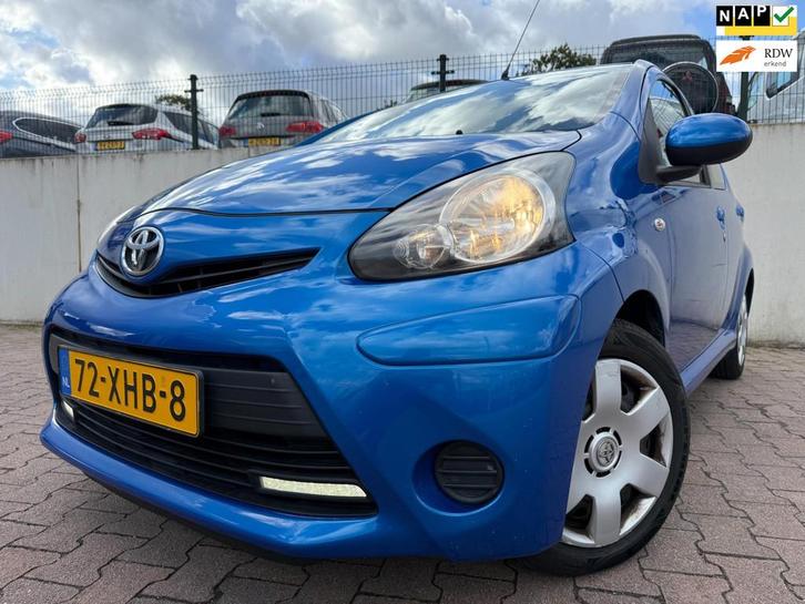 Toyota Aygo 1.0 VVT-i Comfort/LEDER/AIRCO/FACELIFT/APK 04-20, Auto's, Toyota, Bedrijf, Te koop, Aygo, ABS, Airbags, Airconditioning