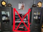2 Vitrinen kasten + salon tafel Antriciet, Ophalen, Zo goed als nieuw