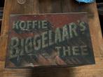 Biggelaar’s groot koffie & thee blik, Verzamelen, Merken en Reclamevoorwerpen, Ophalen, Gebruikt, Verpakking