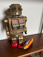 Ruimtevaart blikken speelgoed space toy antiek, Antiek en Kunst, Ophalen