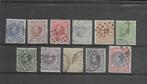 Nederland 1872, NVPH 19 t/m 29, Gestempeld., Verzenden, T/m 1940, Gestempeld